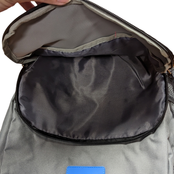 Summit Ridge NWT Blue Black & Gray Unisex Backpack - Picture 5 of 13